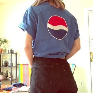 Vintage Pepsi Work Shirt 💫